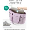 BAGSMART Tote Bag for Women, Lightweight Puffy Tote Bag with Compartments Shoulder Bag Handbag for Travel, Work, Gym | Lightweight, Puffy, Tote Bag with Compartments, Quilted, for Travel, Work(Pinkish-purple)