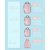 BAGSMART Compression Packing Cubes, 6 Set/4 Set/2 Set Travel Packing Cubes for Carry on Suitcases, Compression Suitcase Organizers Bag Set & Travel Cubes for Luggage, Lightweight Packing Organizers(01-Baby Pink)