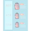 BAGSMART Compression Packing Cubes, 6 Set/4 Set/2 Set Travel Packing Cubes for Carry on Suitcases, Compression Suitcase Organizers Bag Set & Travel Cubes for Luggage, Lightweight Packing Organizers(Baby Pink)