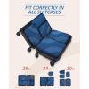 BAGSMART Compression Packing Cubes, 6 Set/4 Set/2 Set Travel Packing Cubes for Carry on Suitcases, Compression Suitcase Organizers Bag Set & Travel Cubes for Luggage, Lightweight Packing Organizers(07-Classic Blue)