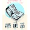 BAGSMART Compression Packing Cubes, Travel Cubes for Packing, 6/5/4 Set Suitcase Organizer Bags Set, Lightweight Packing Organizers(C-Light Blue)
