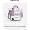 BAGSMART Crossbody Bags for Women, Small Crossbody Bag Cross Body Purse Mini Tote Travel Purse Shoulder Handbags Wallet(Mist Purple)