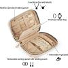 BAGSMART Jewelry Organizer Case Large Travel Jewelry Storage Bag for Necklace, Earrings, Rings, Bracelet, Soft Pink(Soft Pink)