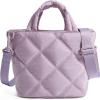 BAGSMART Crossbody Bags for Women, Small Crossbody Bag Cross Body Purse Mini Tote Travel Purse Shoulder Handbags Wallet(Mist Purple)