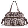 BAGSMART Gym Bag for Women, Duffle Bag for Travel with Wet Pocket, Lightweight Carry on Weekender Duffel, Water Resistant(Twilight Leopard)