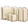 BAGSMART Keep Shape Packing Cubes for Travel, 6 Set Travel Cubes for Packing, Lightweight Suitcase Organizer Bags Set for Travel Essentials(CornSilk Yellow)