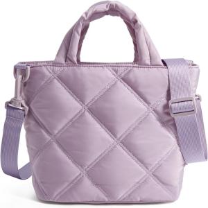 BAGSMART Crossbody Bags for Women, Small Crossbody Bag Cross Body Purse Mini Tote Travel Purse Shoulder Handbags Wallet(Mist Purple)