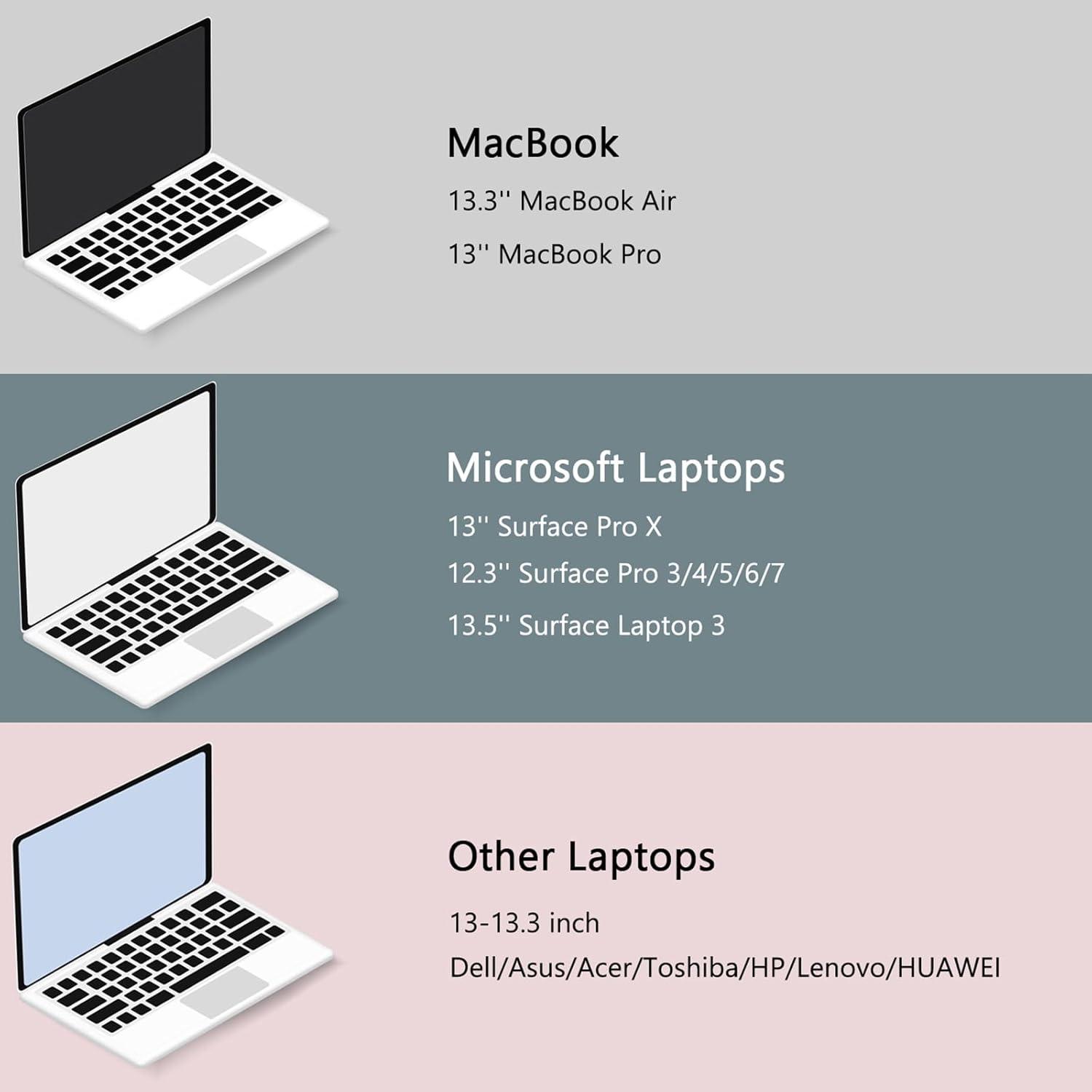 imageBAGSMART Laptop Sleeve Bag Compatible with MacBook AirPro 13133 inch Notebook Compatible with MacBook Pro 14 Inch MacBook Air M2 Sleeve 13 Inch Repellent Protective Case with Pocket PinkWarm Tan