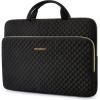BAGSMART 13-Inch Laptop Sleeve, Black, Polyester(Black)