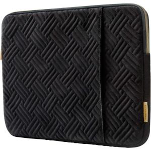 Laptop Sleeve,BAGSMART Laptop Cover Compatible with 13-13.3 inch Notebook,MacBook Air,MacBook Pro 14 Inch,Computer,Water Repellent Protective Case with Pocket,Black(Black)