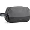 BAGSMART Travel Toiletry Bag for Men, Dopp Kit Water Resistant Shaving Bag for Toiletries Accessories, Black-Medium(Black Grey)