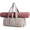 BAGSMART Reiki Mini Gym Bag for Women with Detachable Strap, Mini Crossbody Bags for Women Dance, 5L Small Shoulder Bag(9.8 * 5.9 * 5.9 inches), Sand Brown(15L-Sand Brown)